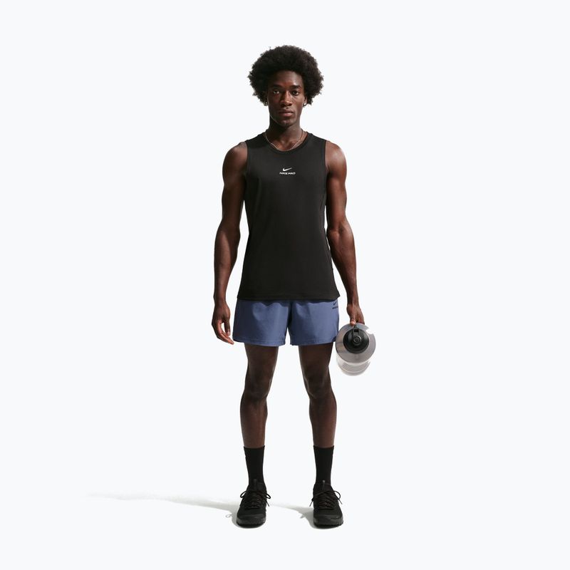 Maglietta da allenamento da uomo Nike Pro Training Dri-Fit black/white 2