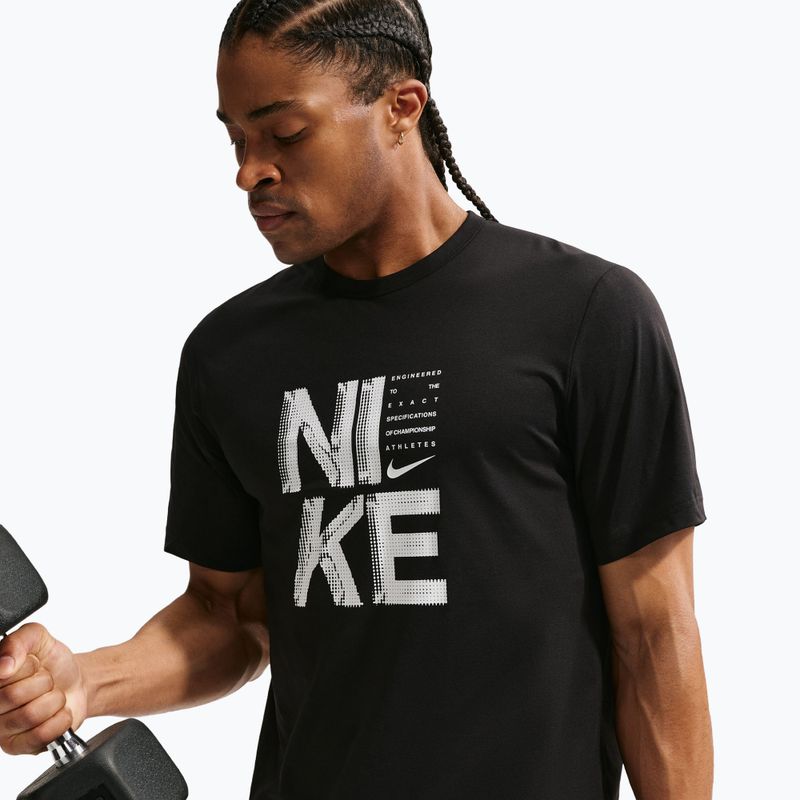 Maglietta da allenamento da uomo Nike Hyverse Dri-Fit Persian black/white 6
