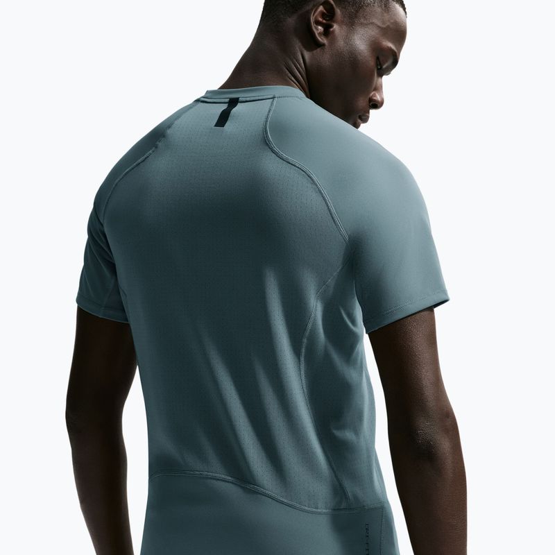 Maglietta da allenamento da uomo Nike Pro Training Dri-Fit mineral slate/green strike 5