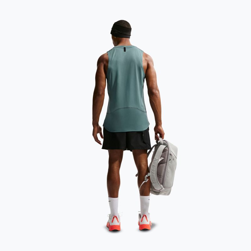 Maglietta da allenamento da uomo Nike Pro Training Dri-Fit mineral slate/green strike 3