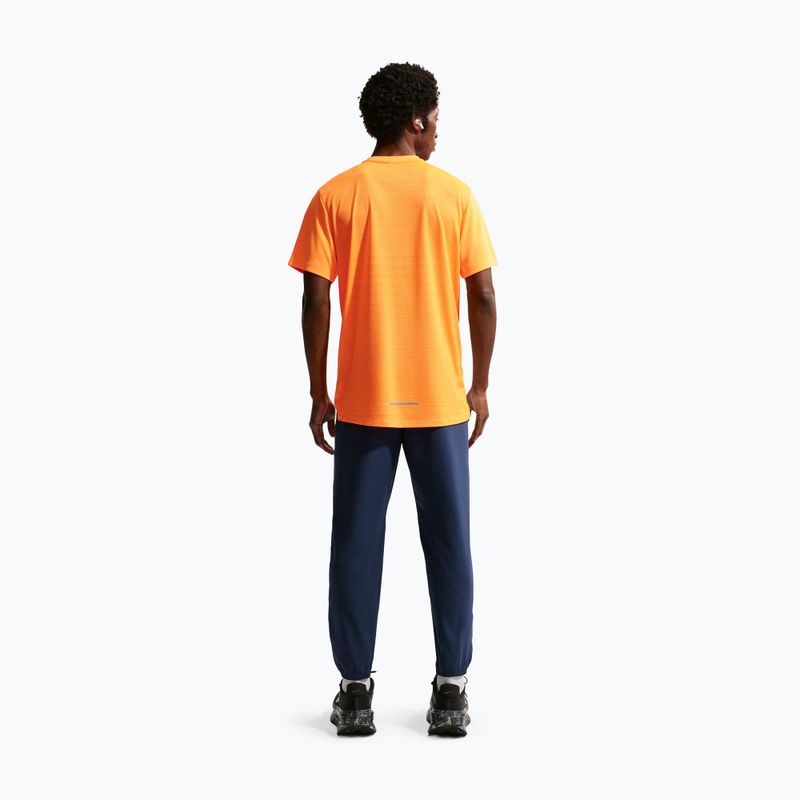 Pantaloni da corsa da uomo Nike Miler Dri-Fit Woven midnight navy 3