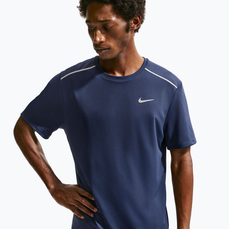 Maglietta da corsa da uomo Nike Miler Dri-Fit UV midnight navy 4