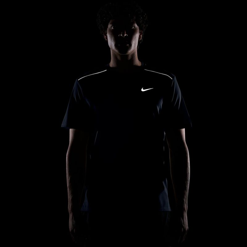 Maglietta da corsa da uomo Nike Miler Dri-Fit UV midnight navy 7