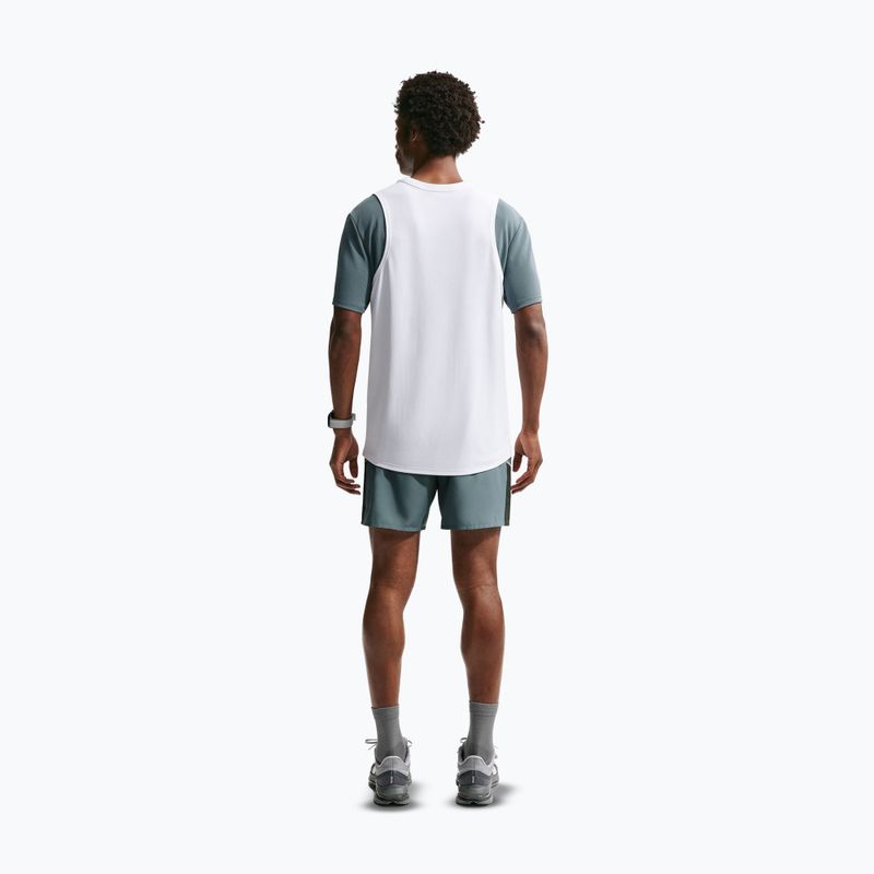 Pantaloncini da corsa da uomo Nike Miler Dri-Fit 2in1 5" mineral slate 3