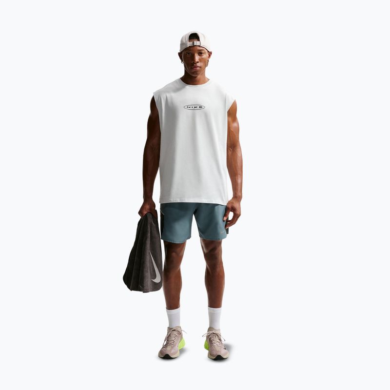 Pantaloncini da corsa da uomo Nike Miler Dri-Fit Brief Lined7" mineral slate 2