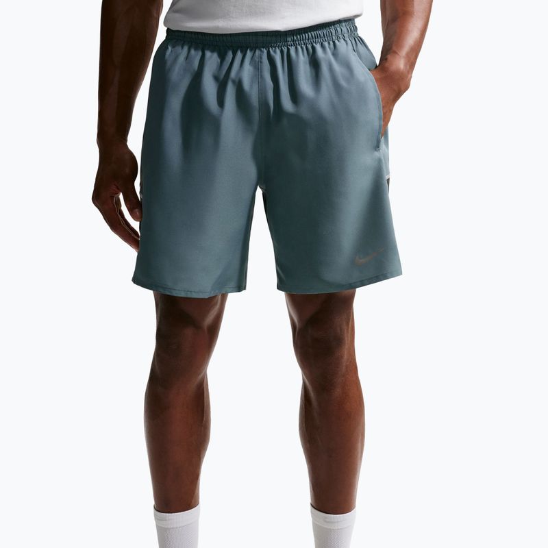 Pantaloncini da corsa da uomo Nike Miler Dri-Fit Brief Lined7" mineral slate 5