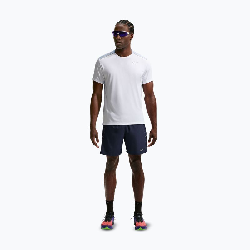 Pantaloncini da corsa da uomo Nike Miler Dri-Fit 2in1 7" midnight navy 2