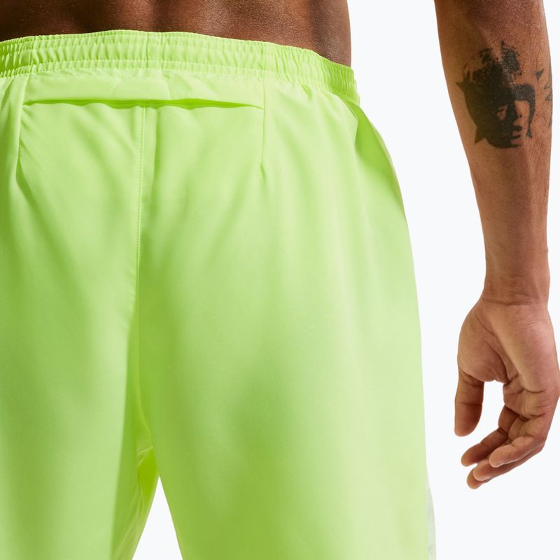 Pantaloncini da corsa da uomo Nike Miler Dri-Fit Brief Lined7" volt ice/barely volt 5