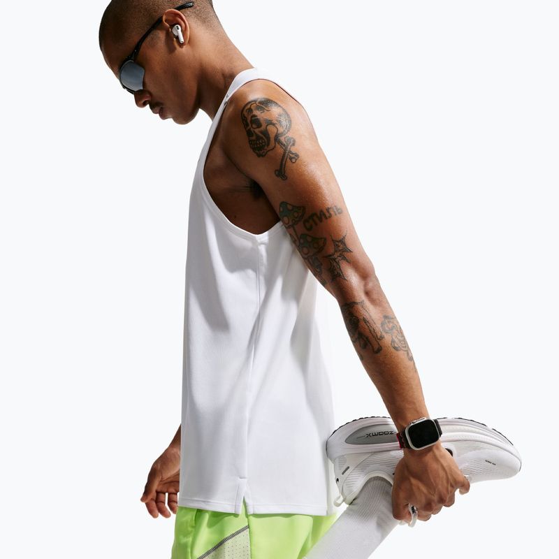 Pantaloncini da corsa da uomo Nike Miler Dri-Fit Brief Lined7" volt ice/barely volt 6