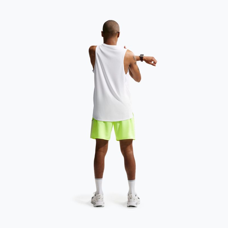 Maglietta da corsa da uomo Nike Miler Dri-Fit white 3