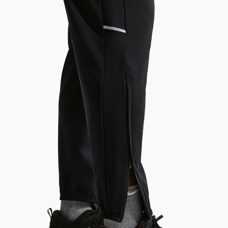 Pantaloni da corsa da uomo Nike Miler Dri-Fit Woven black/black 7