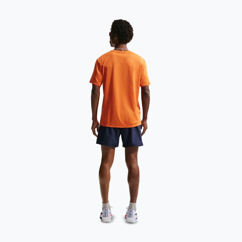 Pantaloncini da corsa da uomo Nike Miler Dri-Fit 2in1 5" midnight navy 3