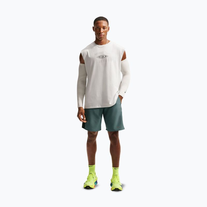 Pantaloncini da corsa da uomo Nike Miler Dri-Fit 9" mineral slate 2
