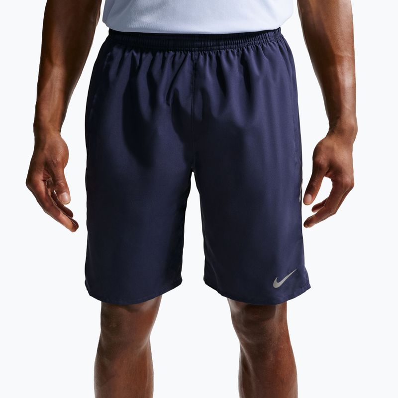 Pantaloncini da corsa da uomo Nike Miler Dri-Fit 9" midnight navy 5