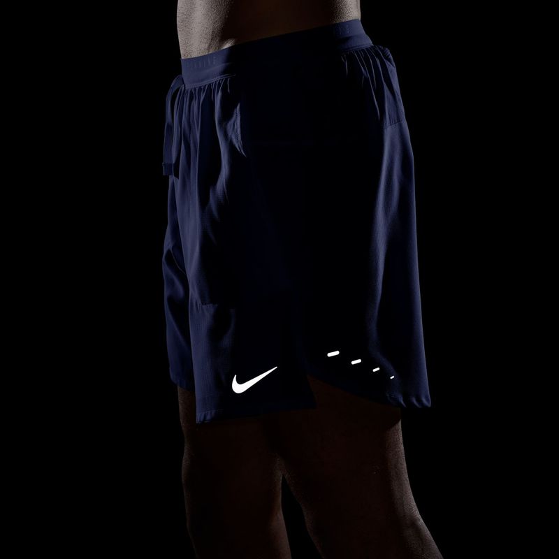 Pantaloncini da corsa da uomo Nike Stride Dri-Fit Brief-Lined 7" lapis 7