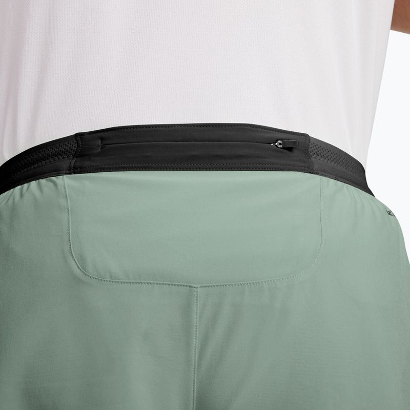 Pantaloncini da corsa da uomo Nike AeroSwift Dri-Fit ADV steam/black 4