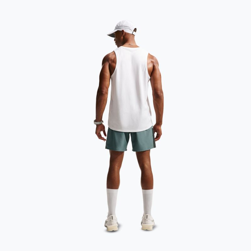 Pantaloncini da corsa da uomo Nike Miler Dri-Fit 2in1 7" mineral slate 3