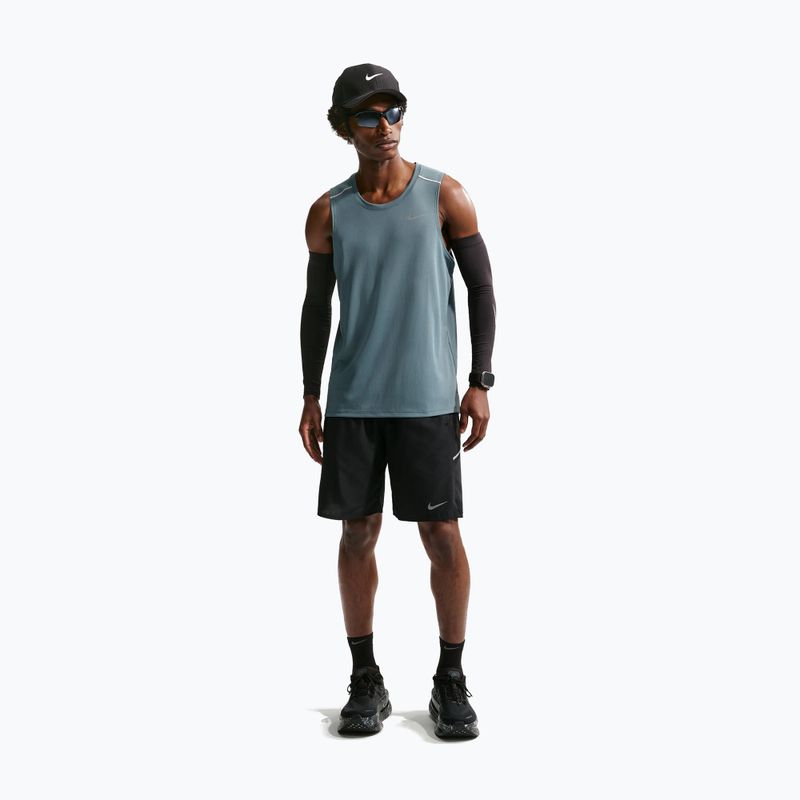 Maglietta da corsa da uomo Nike Miler Dri-Fit mineral slate 2