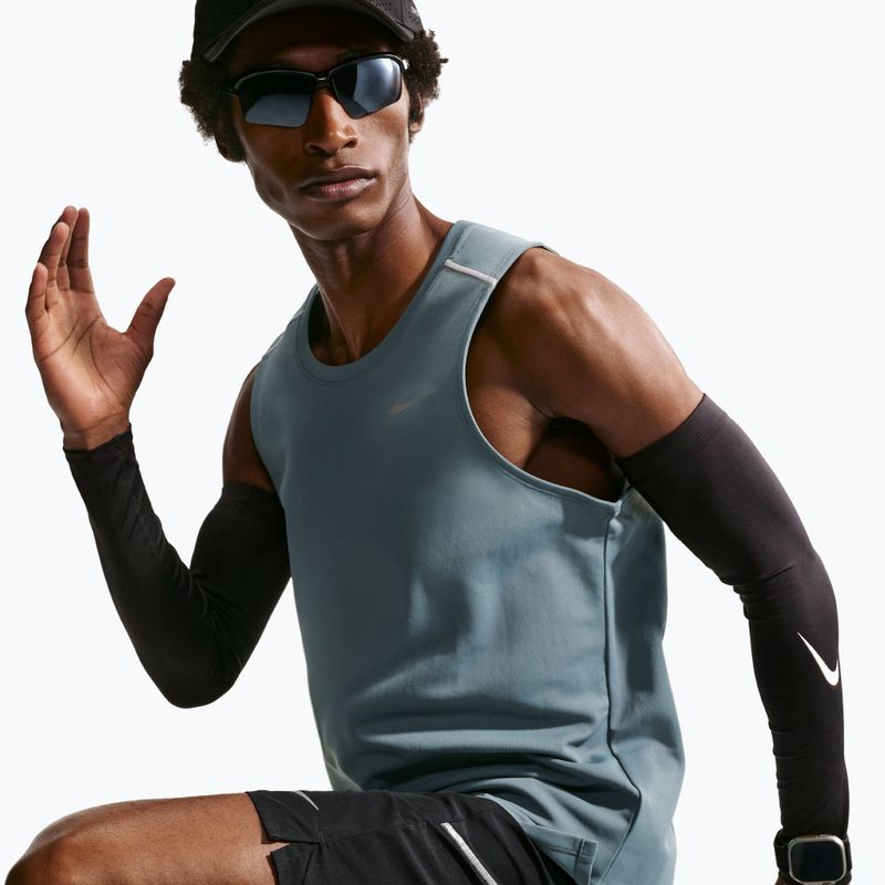 Maglietta da corsa da uomo Nike Miler Dri-Fit mineral slate 5