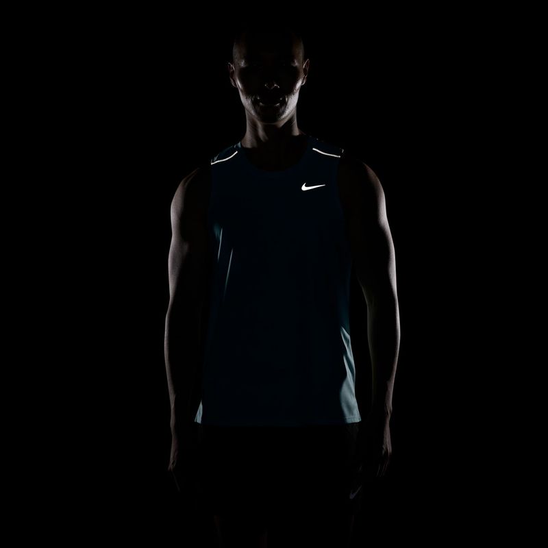 Maglietta da corsa da uomo Nike Miler Dri-Fit mineral slate 7