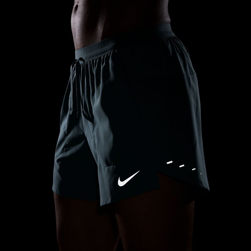 Pantaloni corti da uomo Nike Stride Dri-Fit foderati 5" mineral slate 7