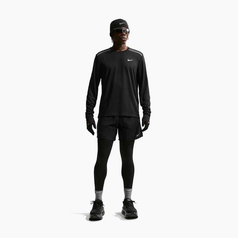 Maglia a maniche lunghe da running da uomo Nike Miler Dri-Fit UV black 2