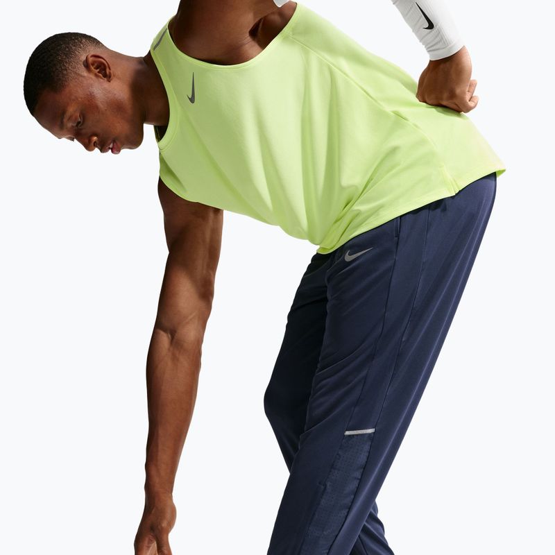 Pantaloni da corsa da uomo Nike Miler Dri-Fit Knit midnight navy 4