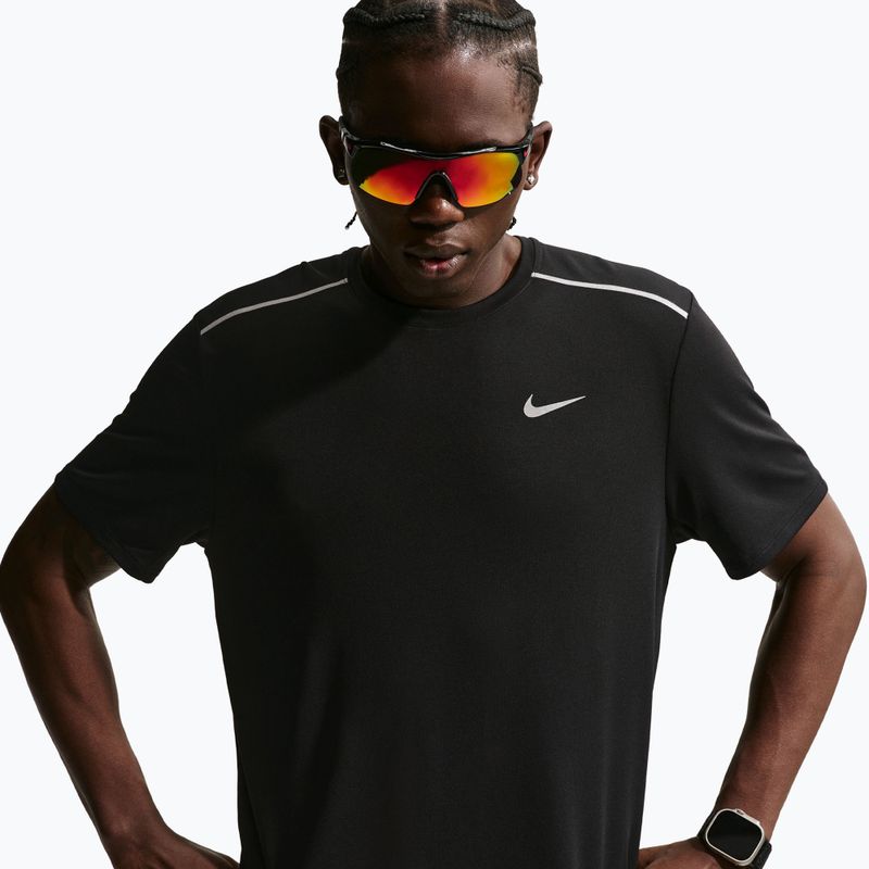 Maglietta da corsa da uomo Nike Miler Dri-Fit UV black 5