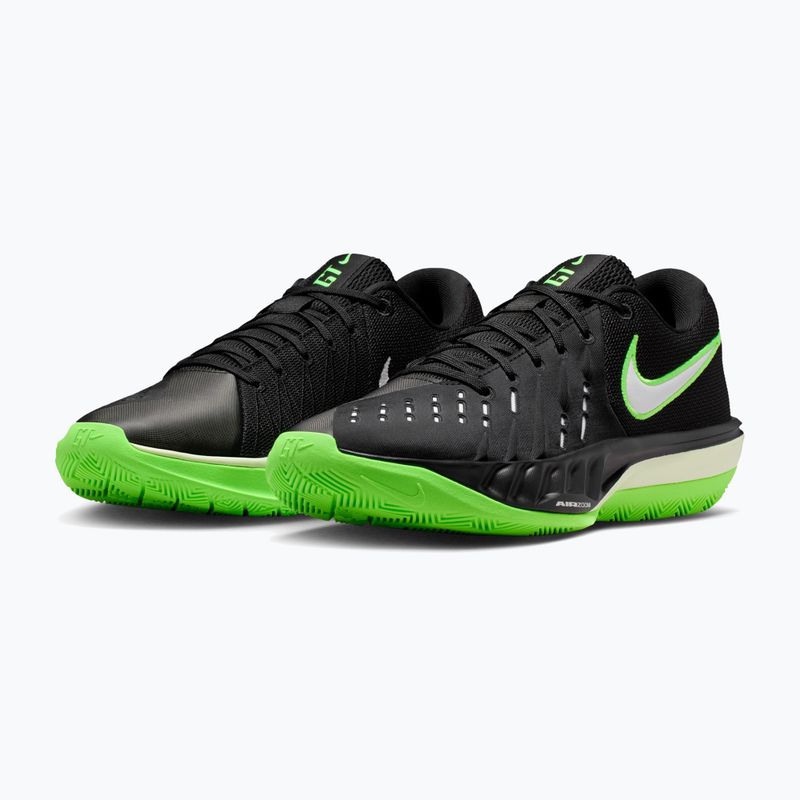 Scarpe da basket uomo Nike G.T. Cut Academy 2 black/voltage green/volt tint/white 3