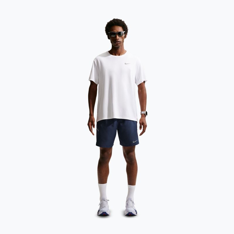 Pantaloncini da corsa da uomo Nike Miler Dri-Fit Brief Lined7" midnight navy 2