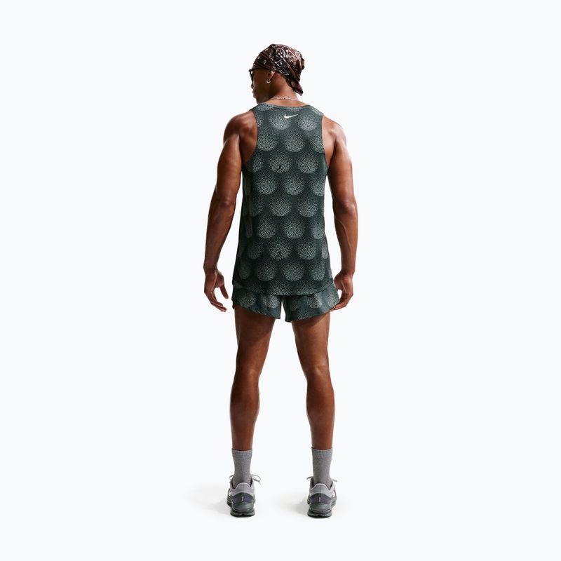 Maglietta da corsa da uomo Nike Stride Dri-Fit ADV black spruce 3