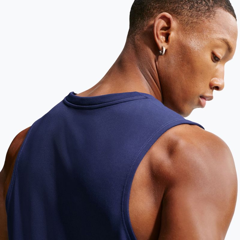 Maglietta da corsa da uomo Nike Miler Dri-Fit midnight navy 6