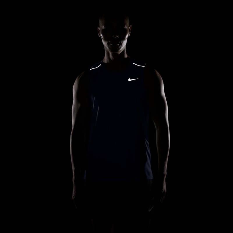 Maglietta da corsa da uomo Nike Miler Dri-Fit midnight navy 7