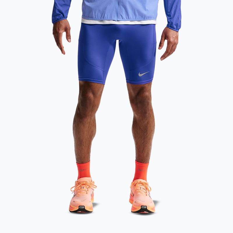 Leggings da uomo Nike Stride Dri-Fit Half Tight lapis