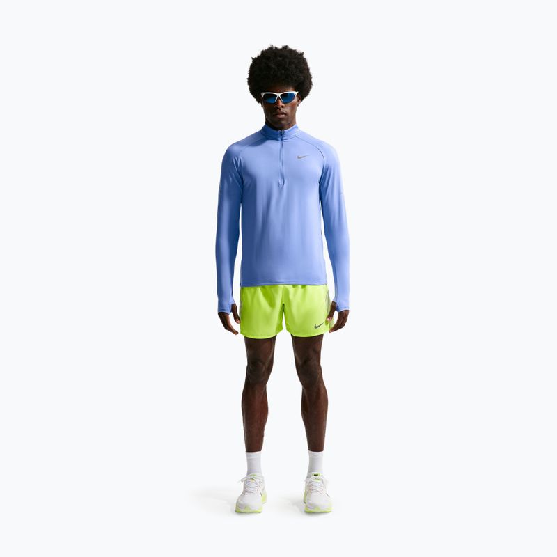 Felpa da running da uomo Nike Stride 1/4 Zip Dri-Fit royal pulse 2