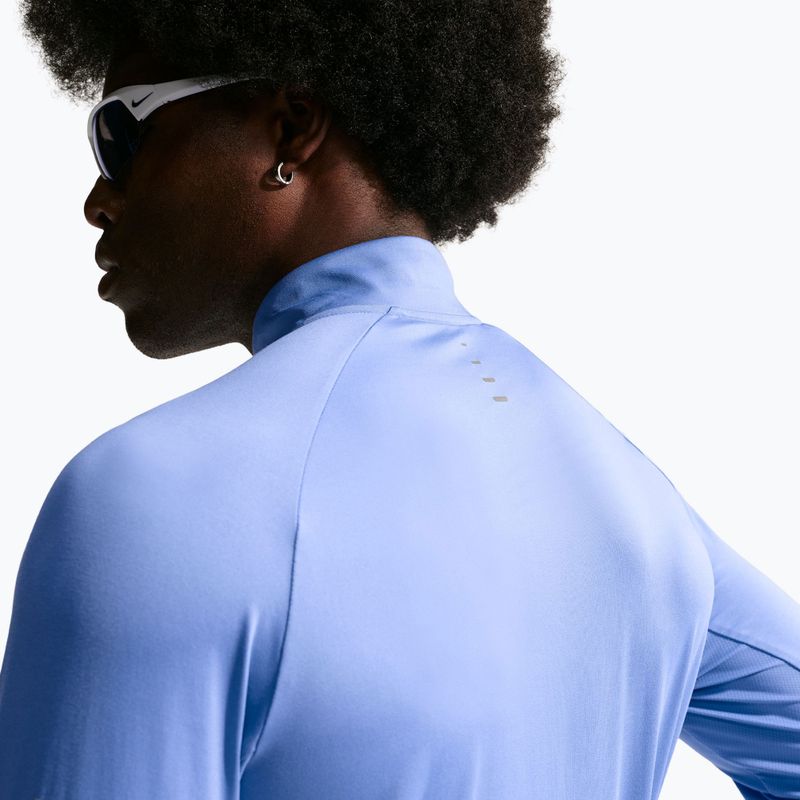 Felpa da running da uomo Nike Stride 1/4 Zip Dri-Fit royal pulse 6