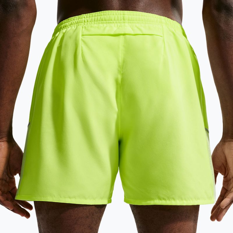 Pantaloncini da uomo Nike Miler Dri-Fit Brief Lined 5" volt ice/barely volt 5