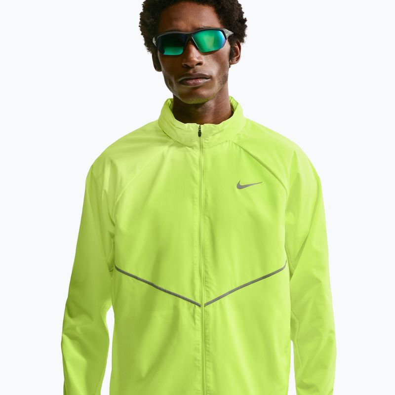 Giacca da corsa da uomo Nike Miler Repel UV volt ice/volt ice 4