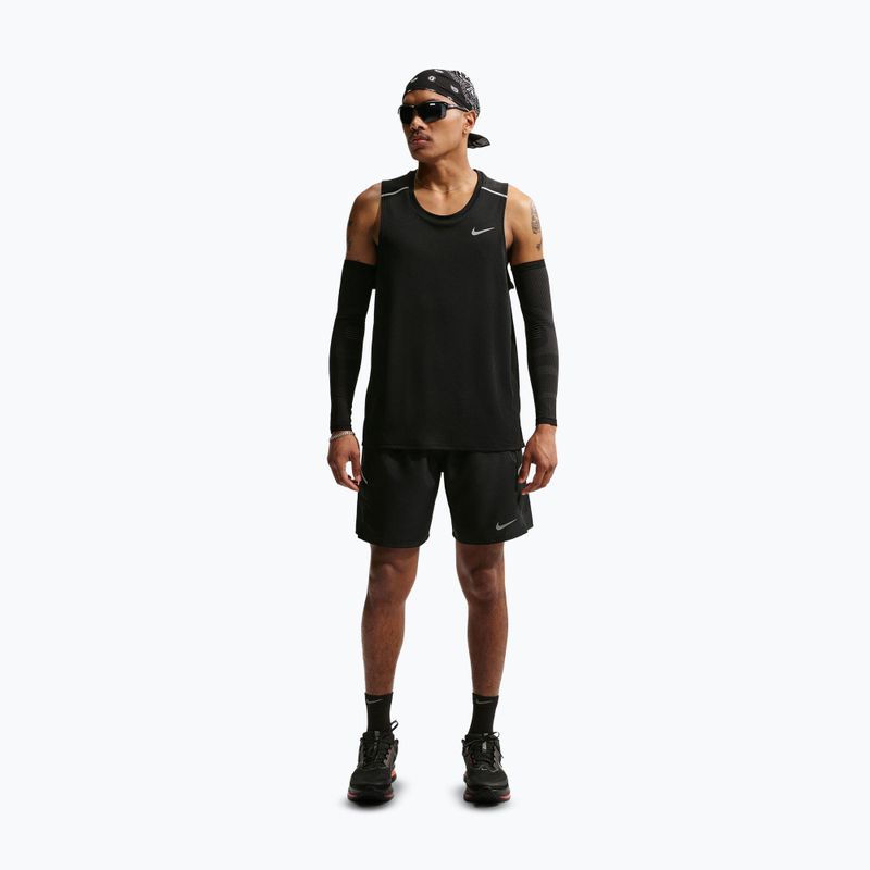 Maglietta da corsa da uomo Nike Miler Dri-Fit black 2