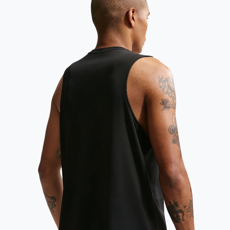 Maglietta da corsa da uomo Nike Miler Dri-Fit black 5