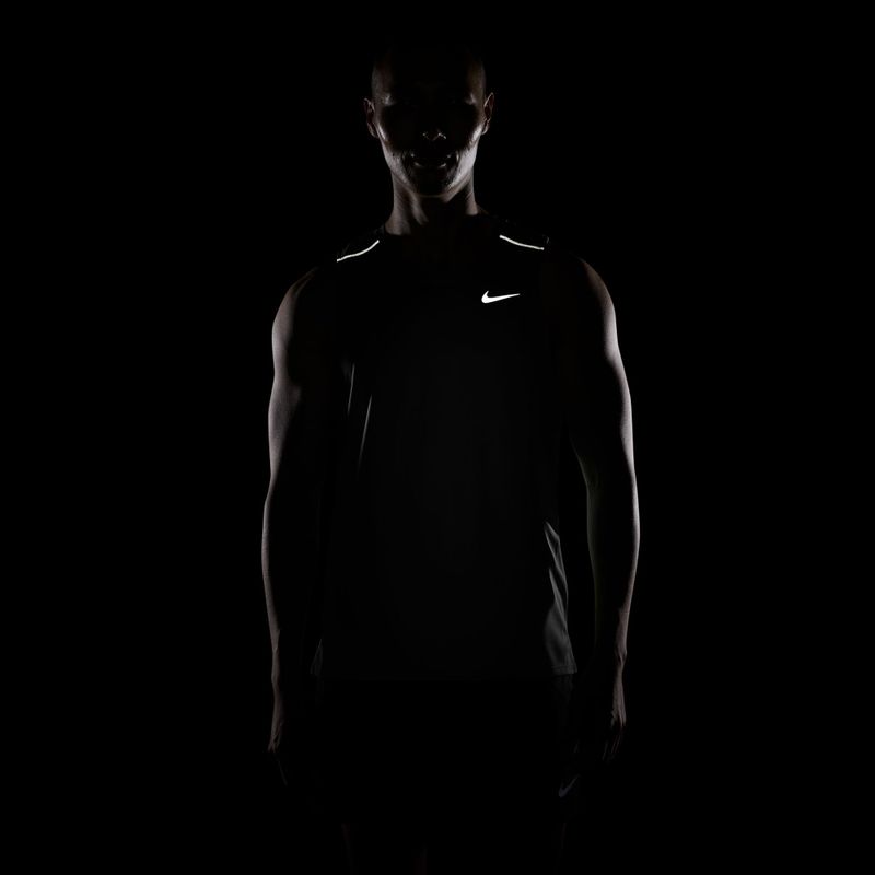 Maglietta da corsa da uomo Nike Miler Dri-Fit black 7
