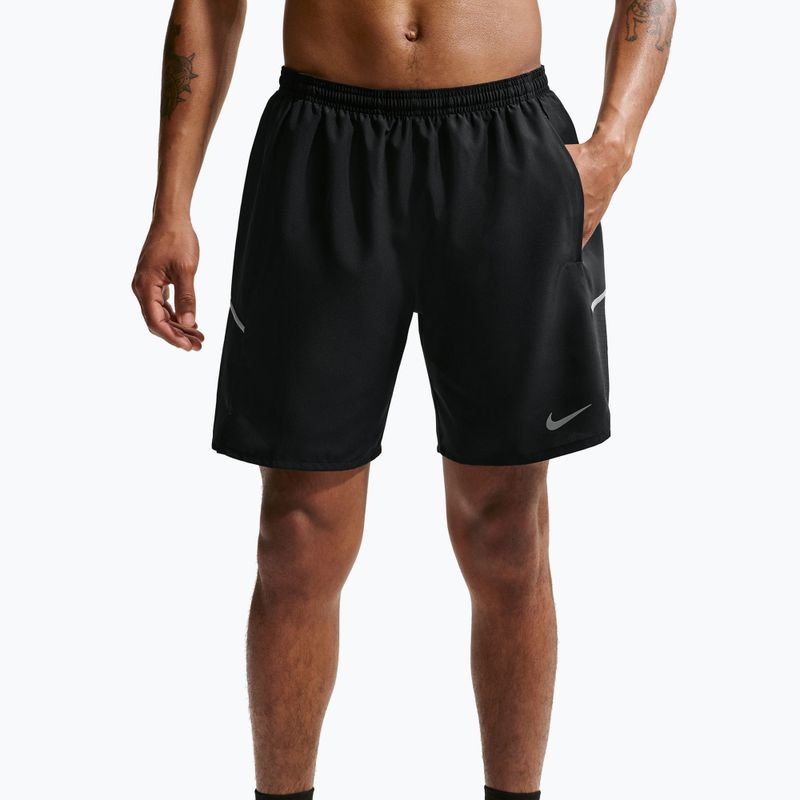 Pantaloncini da corsa da uomo Nike Miler Dri-Fit Brief Lined7" black/black 5