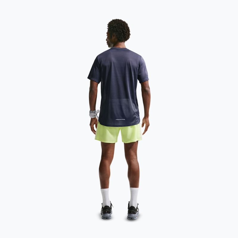 Pantaloncini da corsa da uomo Nike Miler Dri-Fit 2in1 5" volt ice/barely volt 3