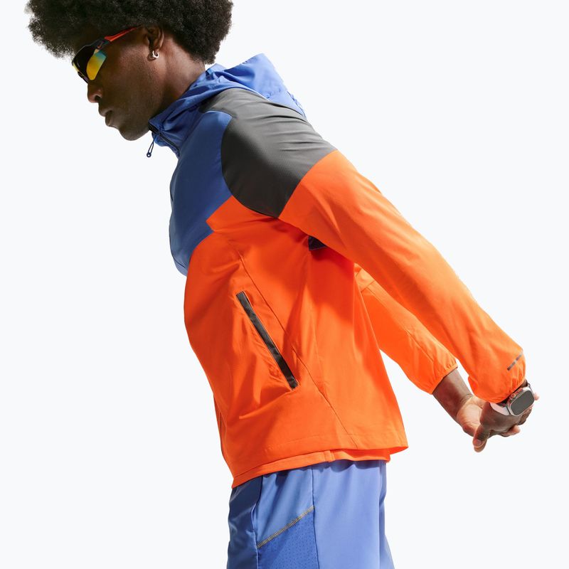 Pantaloncini da corsa da uomo Nike Miler Dri-Fit 2in1 5" royal pulse/sapphire 4