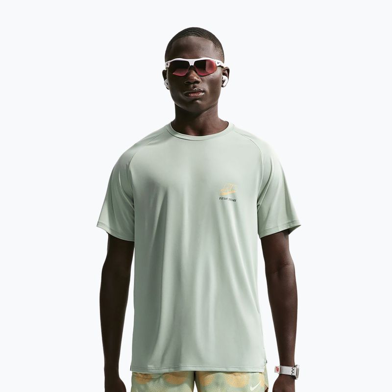 Maglietta da corsa da uomo Nike Stride Dri-Fit ADV jade horizon