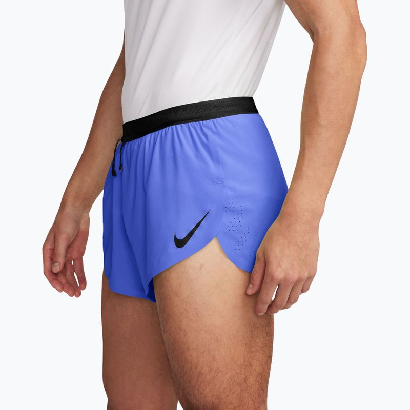 Pantaloncini da corsa da uomo Nike AeroSwift Dri-Fit ADV sapphire/black 3