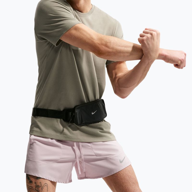 Pantaloni corti da uomo Nike Stride Dri-Fit foderati 5" rosa particella 4