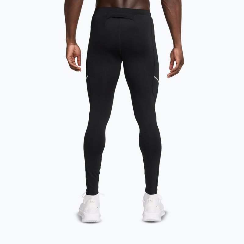 Leggings da corsa da uomo Nike Miler Dri-Fit black/black 3