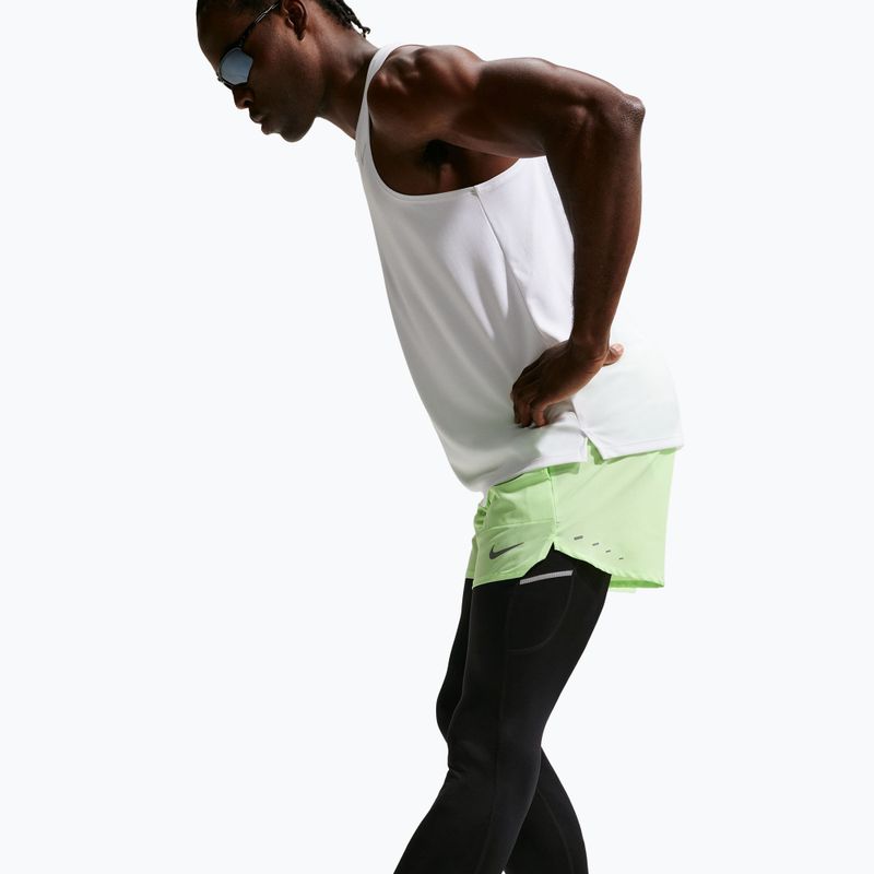 Leggings da corsa da uomo Nike Miler Dri-Fit black/black 4