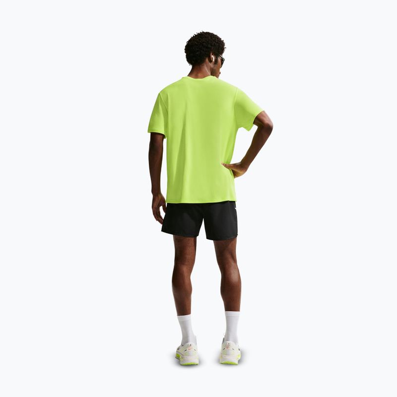 Maglietta da corsa da uomo Nike Miler Dri-Fit UV volt ice 3